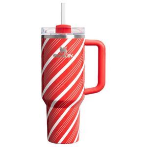 Open Box - Stanley -  40 oz Stainless Steel H2.0 Flow Candy Cane Twist